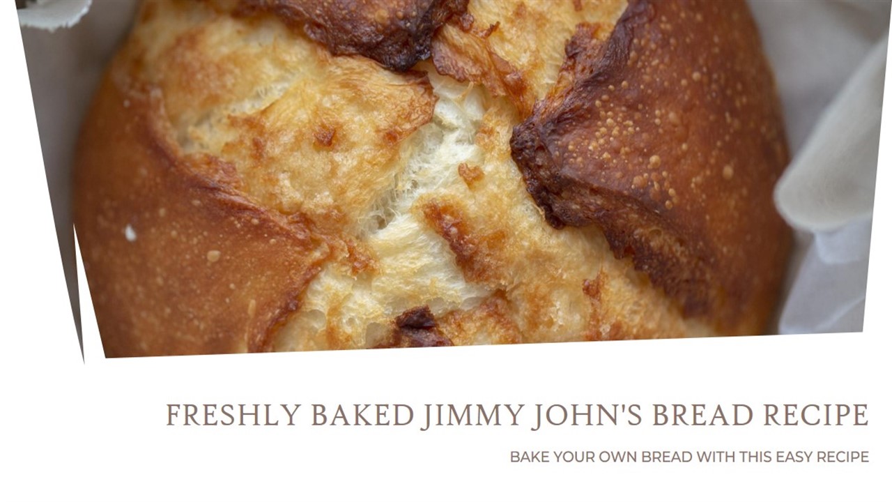 Jimmy John's Bread Recipe