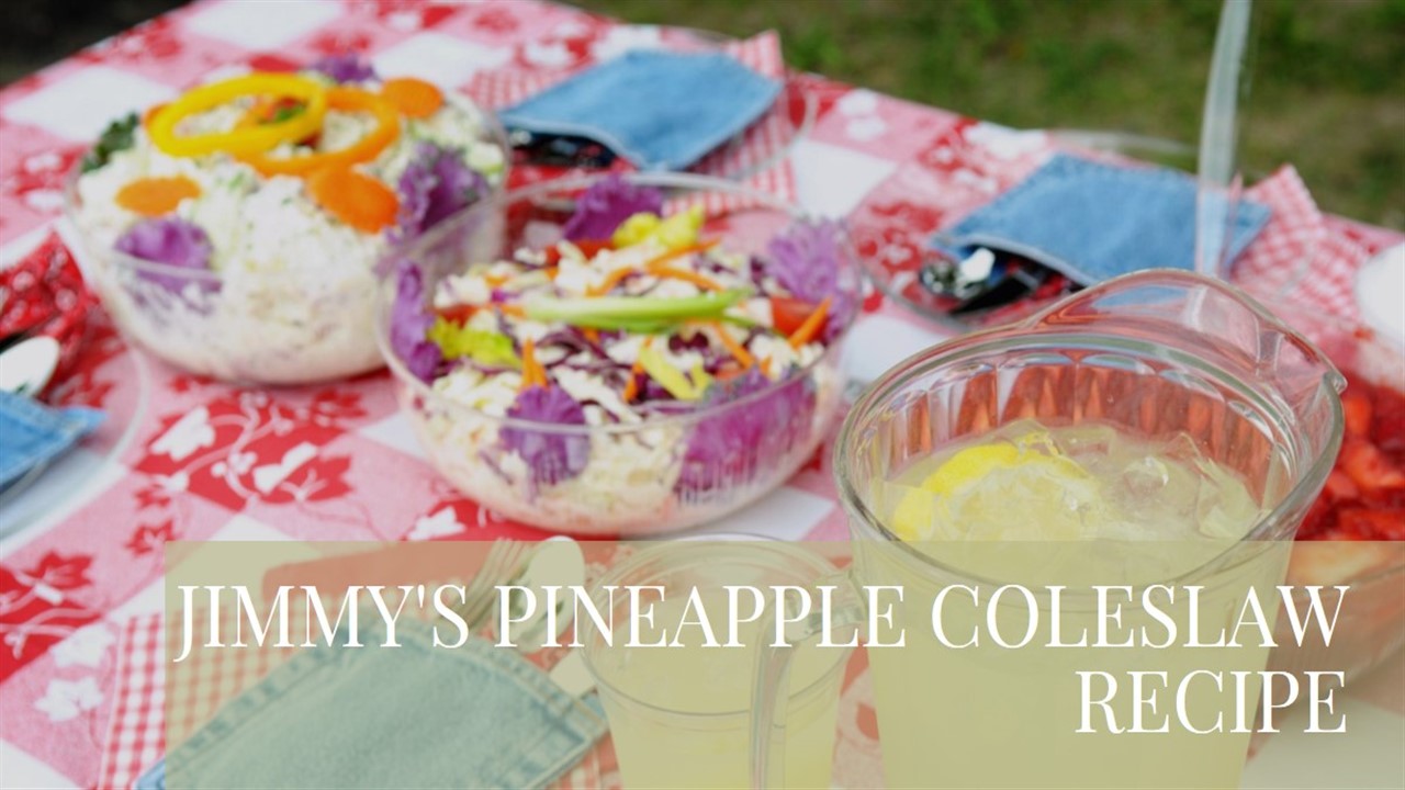 Jimmy's Pineapple Coleslaw Recipe